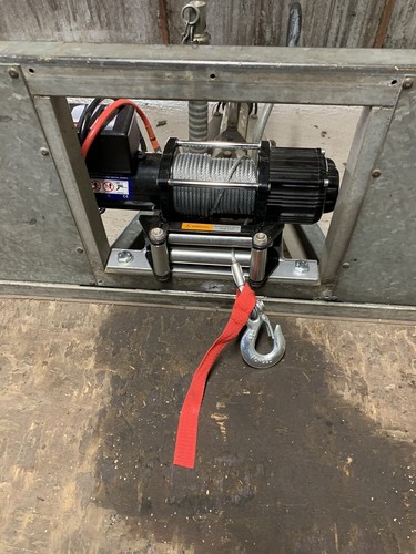 Trailer winch mount will - winch, fit