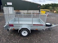 ex demo 8x5 Trailer with cage