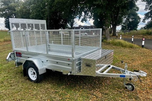 Demo 8x5 trailer with - ex,